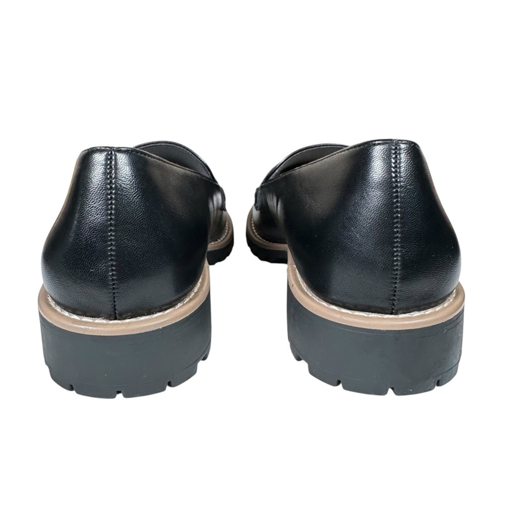 DV DOLCE VITA Carley Lug Sole Loafers In black - Picture 5 of 8